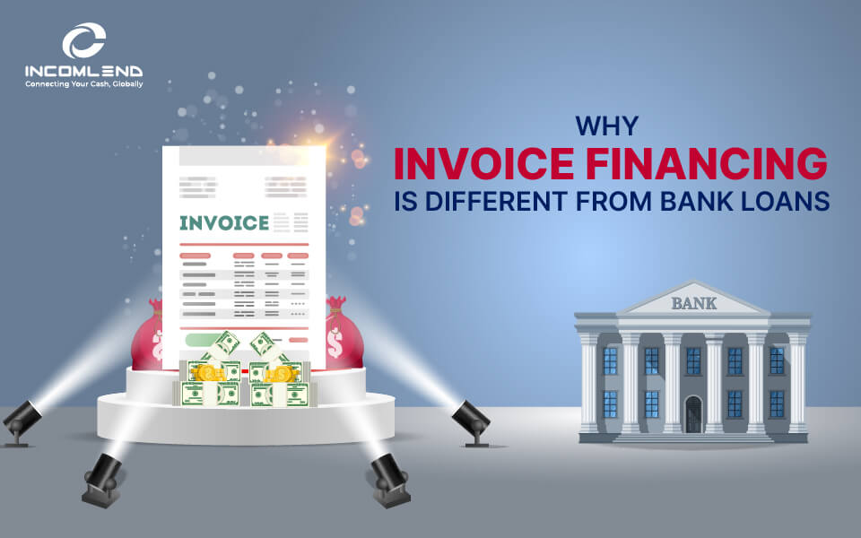 difference between bank loans and invoice financing